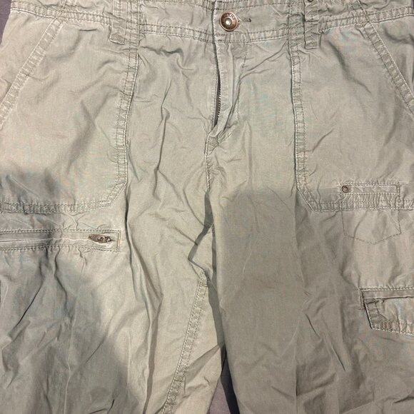 Tommy Hilfiger Women’s Green Cargo Pants – Size 6, Utility Style - Picture 2 of 6